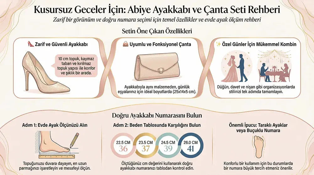 33’ten 45’e Stiletto ve Çanta Setleri: Her Numara İçin Kusursuz Uyum Rubrica Shoes