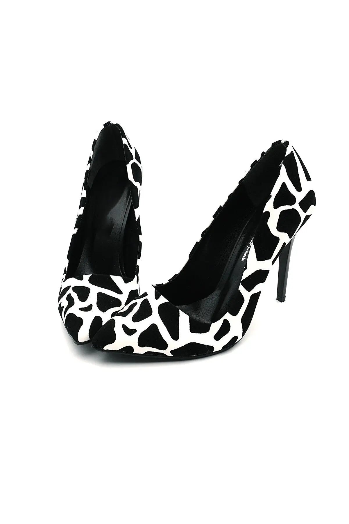 Dalmaçya Baskı Kadın Stiletto Topuklu Ayakkabı MA-021 RUBRICA 