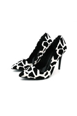 Dalmaçya Baskı Kadın Stiletto Topuklu Ayakkabı MA-021 RUBRICA 