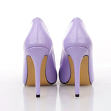 Lila Stiletto Topuklu Ayakkabı MA-021 RUBRICA