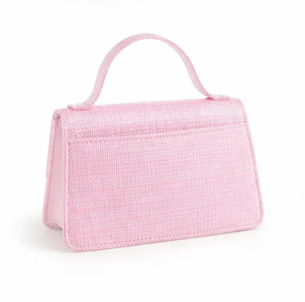 Pembe Fiyonklu Kadın Abiye Çanta SH-02