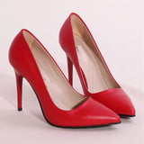 Kırmızı Stiletto Topuklu Ayakkabı MA-021 RUBRICA