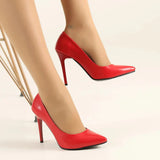 Kırmızı Stiletto Topuklu Ayakkabı MA-021 RUBRICA