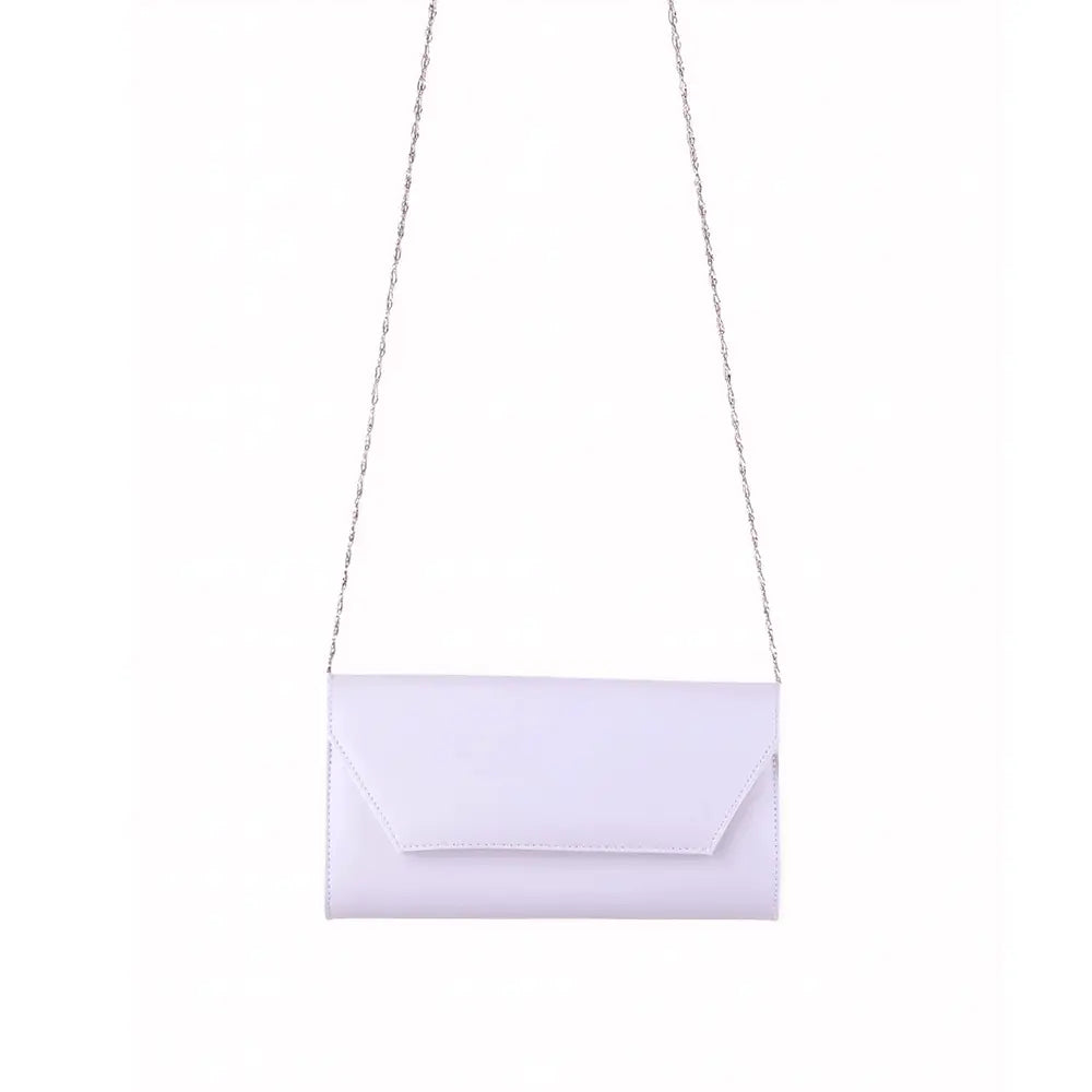 Beyaz Abiye Çanta Ayakkabı Kombin RA-021 RUBRICA 