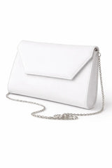 Beyaz Abiye Çanta Ayakkabı Kombin RA-021 RUBRICA 