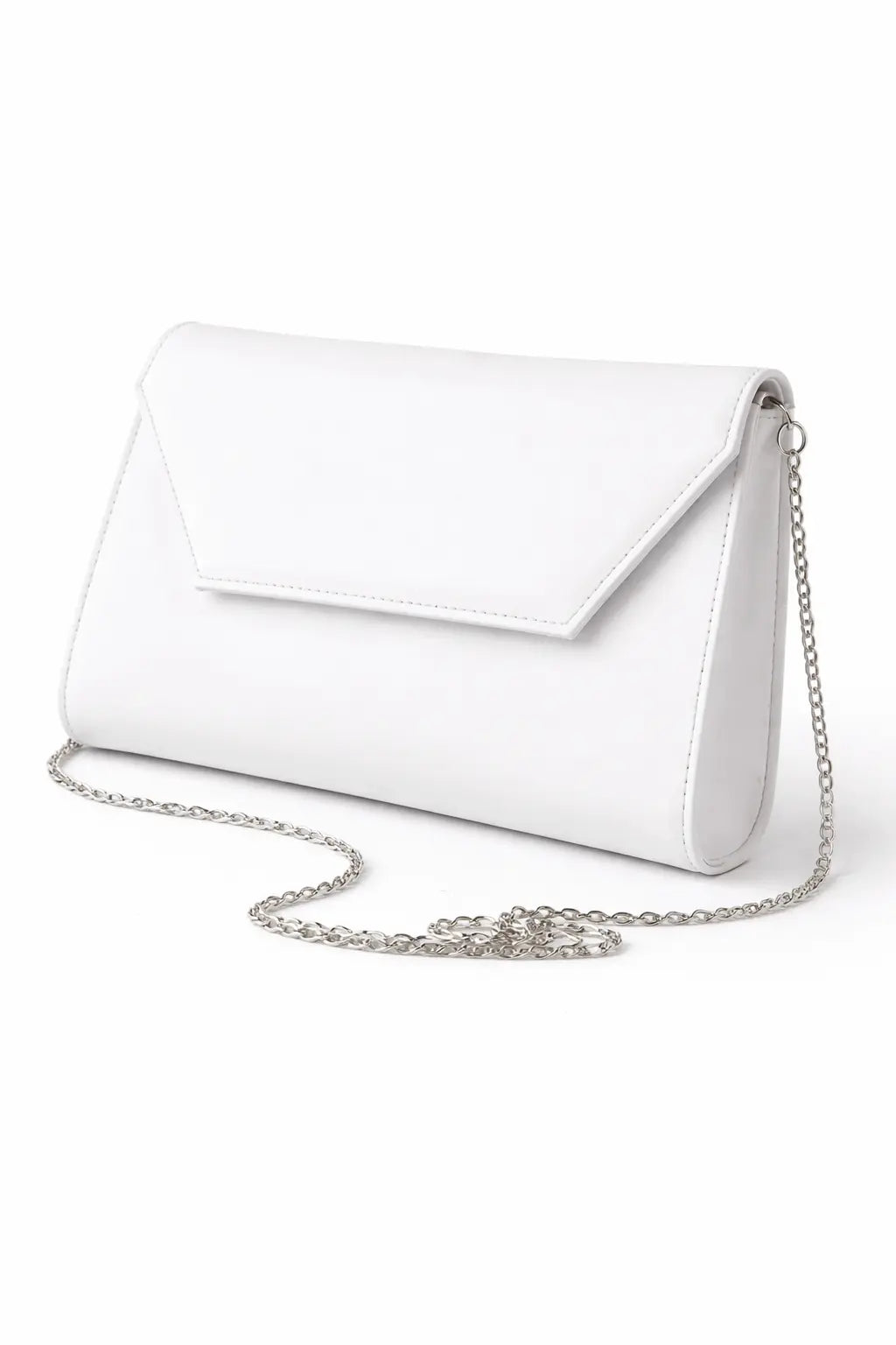 Beyaz Abiye Çanta Ayakkabı Kombin RA-021 RUBRICA 