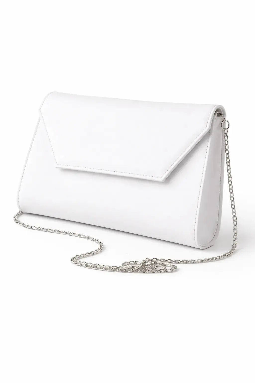 Beyaz Cilt Zincirli Abiye Çanta SH-01 RUBRICA 