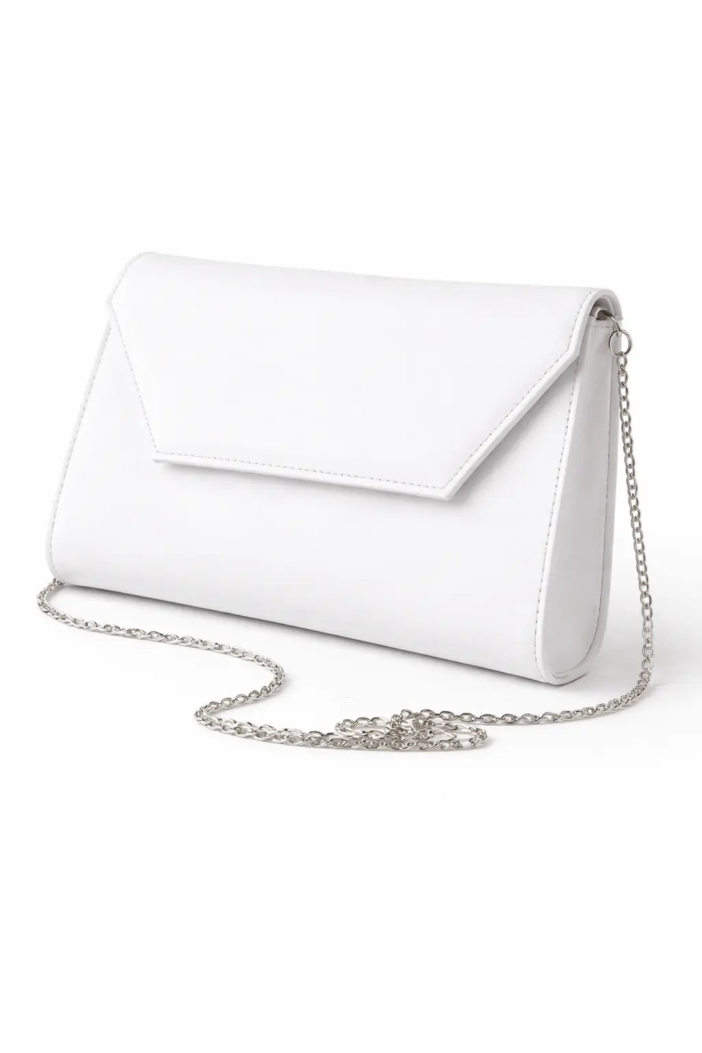 Beyaz Topuklu Ayakkabı Çanta Set RA-023 RUBRICA 