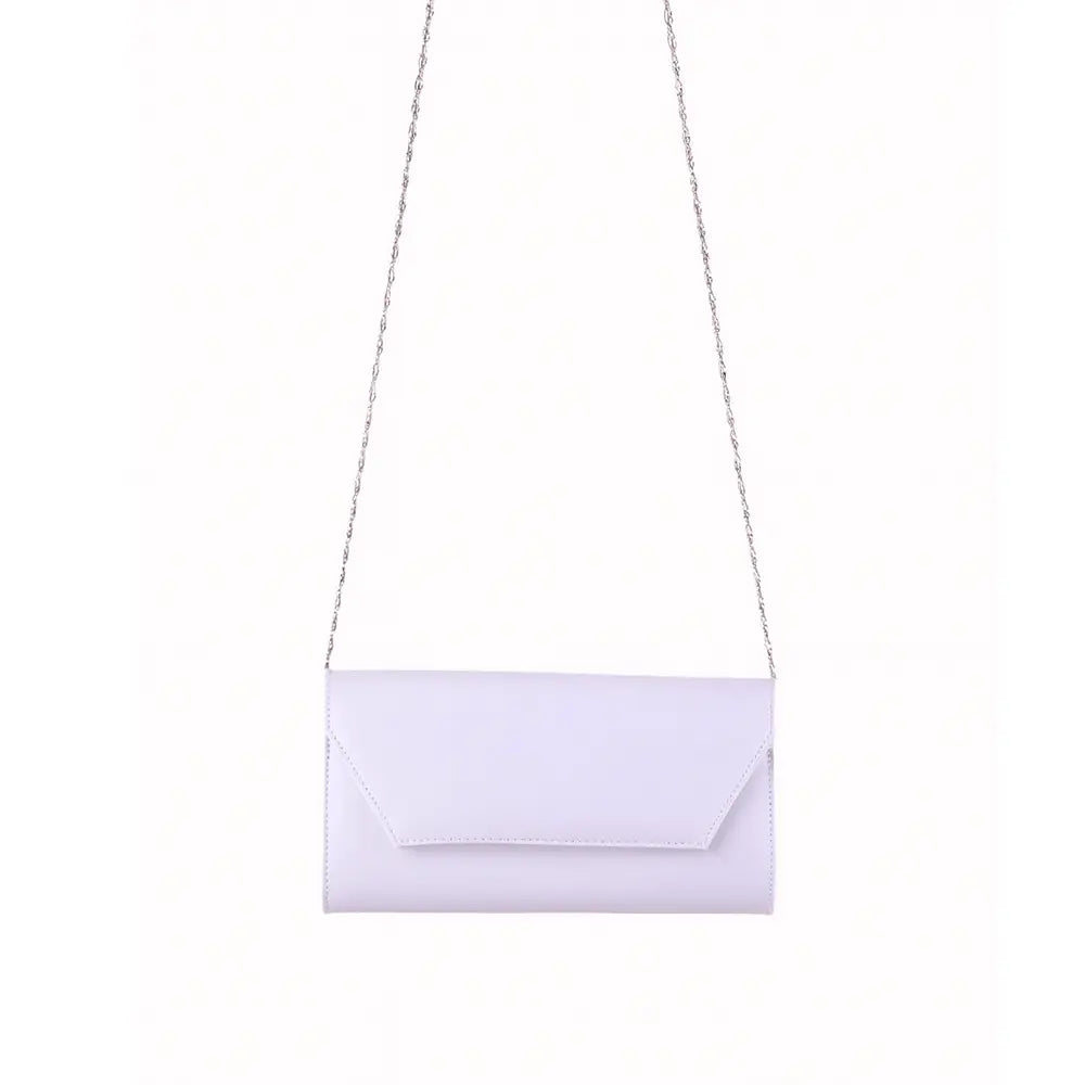 Beyaz Topuklu Ayakkabı Çanta Set RA-023 RUBRICA 