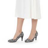 Dalmaçya Baskı Topuklu Ayakkabı Çanta Takım RA-017 RUBRICA 