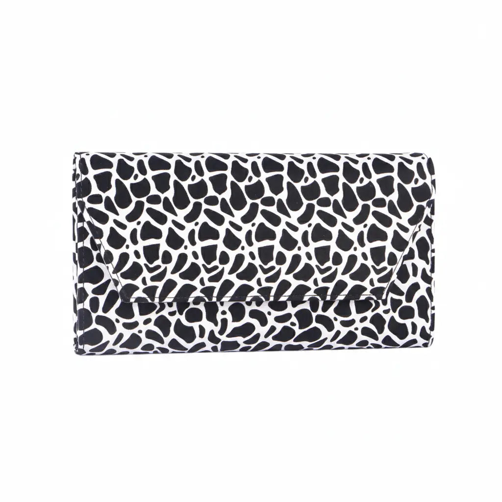 Dalmaçya Baskı Yüksek Topuklu Ayakkabı Çanta Takım RA-027 RUBRICA 