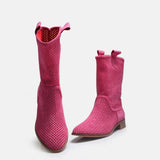 Fuşya Kadın Yazlık Delikli Bot RA-8010