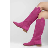 Fuşya Kadın Yazlık Delikli Çizme RA-8011
