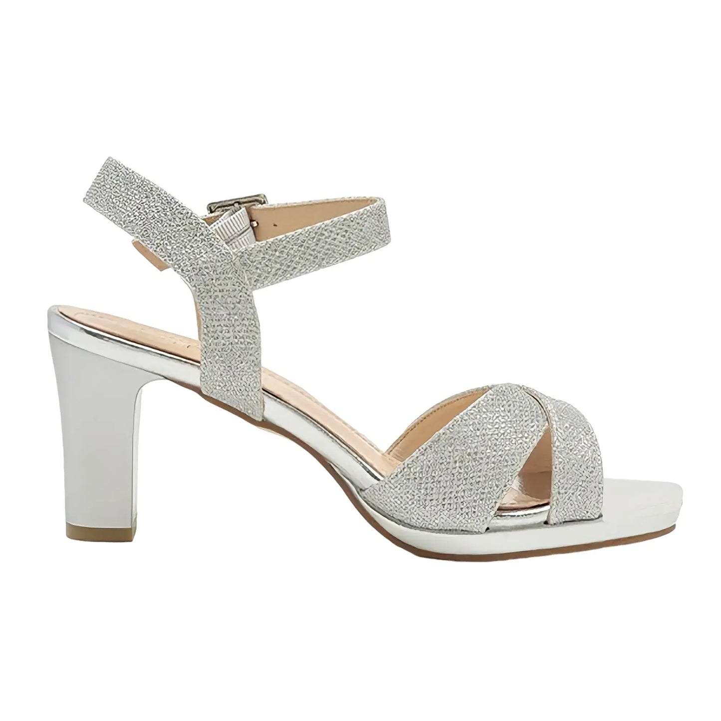 Gümüş Bilekten Bağlamalı Sandalet RA-160