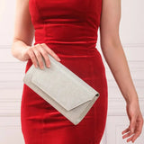 Gümüş Çupra Zincirli Abiye Çanta SH-01 RUBRICA 