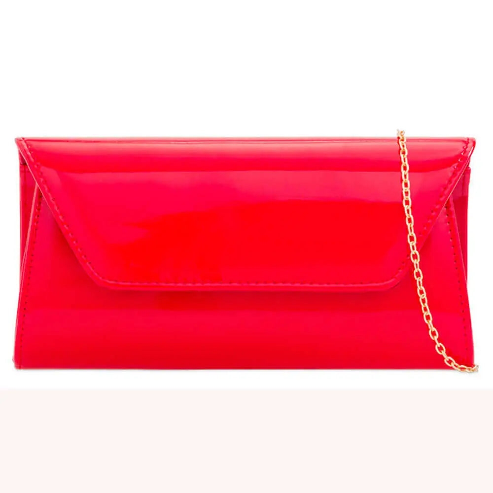 Kırmızı Abiye Çanta Ayakkabı Kombin RA-021 RUBRICA 