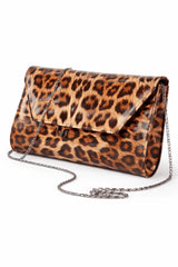 Leopar Topuklu Ayakkabı Çanta Set RA-023 RUBRICA 