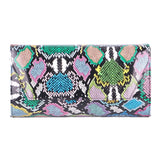 Mavi Baskı Alçak Topuklu Ayakkabı Çanta Takım RA-017
