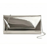 Platin Abiye Ayakkabı ve Çanta Kombin RA-021 RUBRICA 