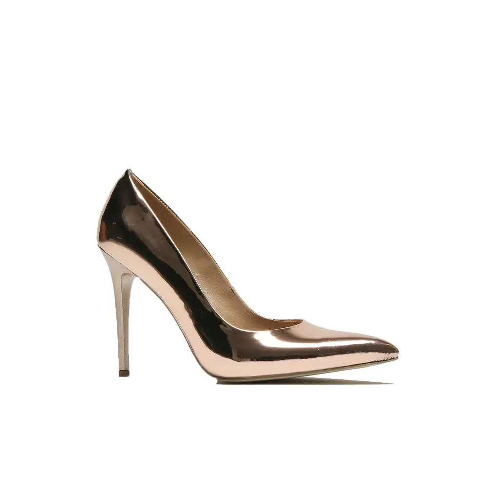 Rose Aynalı İnce Topuklu Stiletto Ayakkabı MA-021