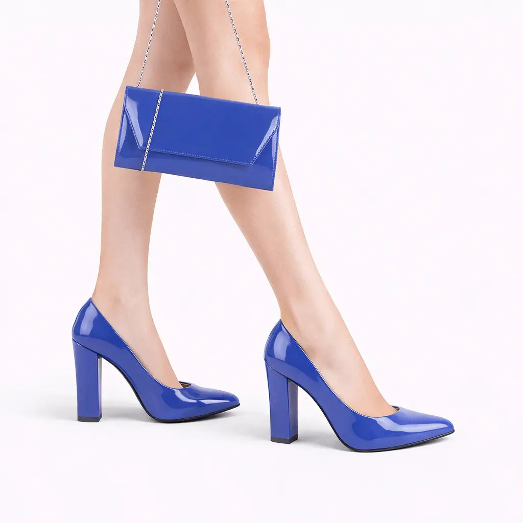 Saks Topuklu Ayakkabı Çanta Set RA-023 RUBRICA 