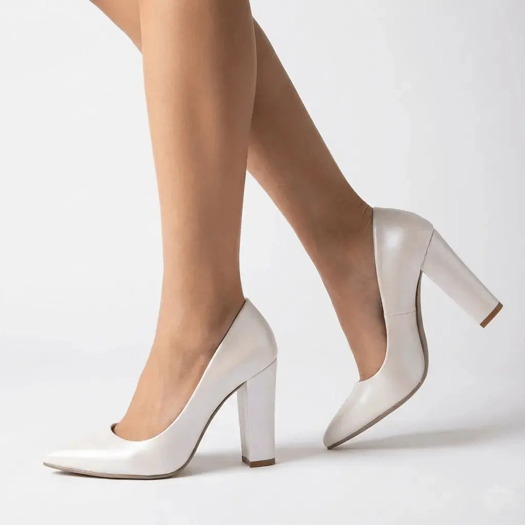 Sedef Kadın Kalın Topuklu Ayakkabı MA-023