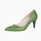 Yeşil 7 cm Topuklu Ayakkabı MA-017